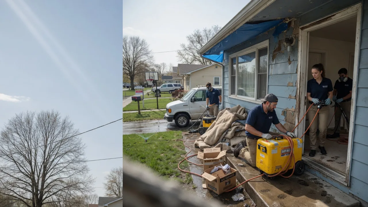 Basement Flood Cleanup in Owen, WI near me